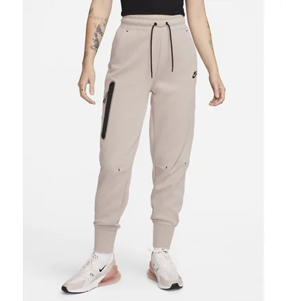 Штаны женские Nike Sportswear Tech Fleece Beige Cw4292-272