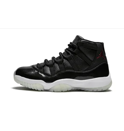 Кроссовки унисекс Air Jordan 11 Retro Black 378037-002