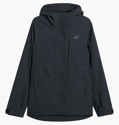 Куртка жіноча 4F Trekking 10000 Membrane Black 4FWAW25TTJAF1011-20S