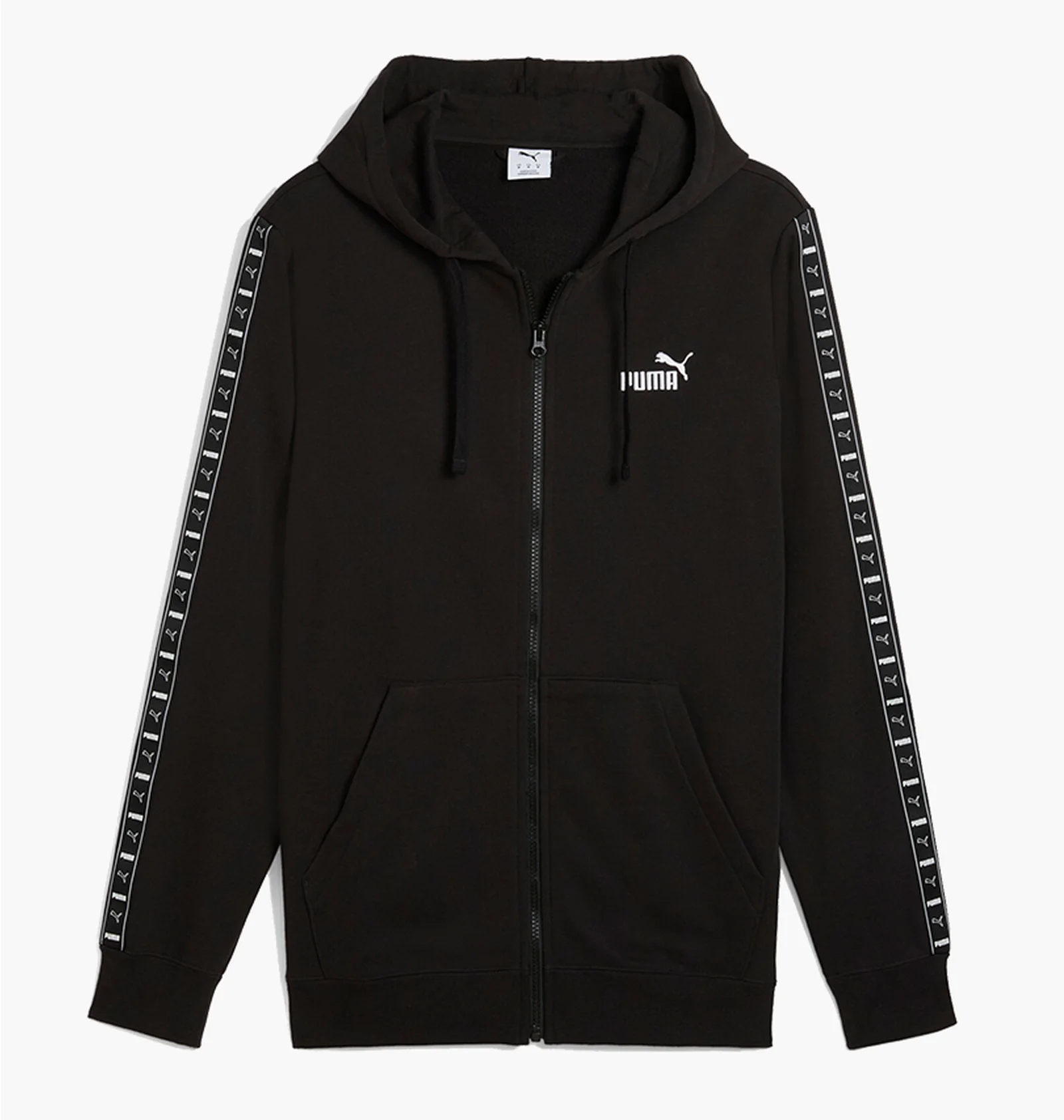 ᐉ Толстовка чоловіча Puma Ess Tape Full-Zip Hoodie Black 684678