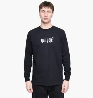 Лонгслів чоловічий Pop Trading Company Got Pop Black POPSS23_02-023