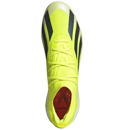 Бутсы унисекс Adidas X Crazyfast Elite Fg Yellow IE2376