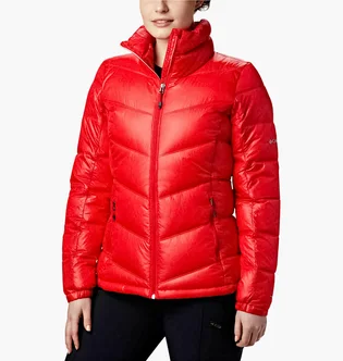 Пуховик жіночий Columbia Pike Lake Omni-Heat Red EK0050-658
