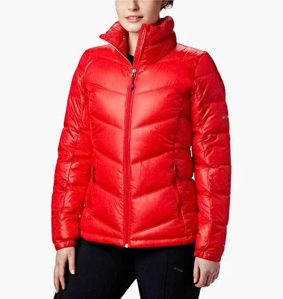 Пуховик жіночий Columbia Pike Lake Omni-Heat Red EK0050-658