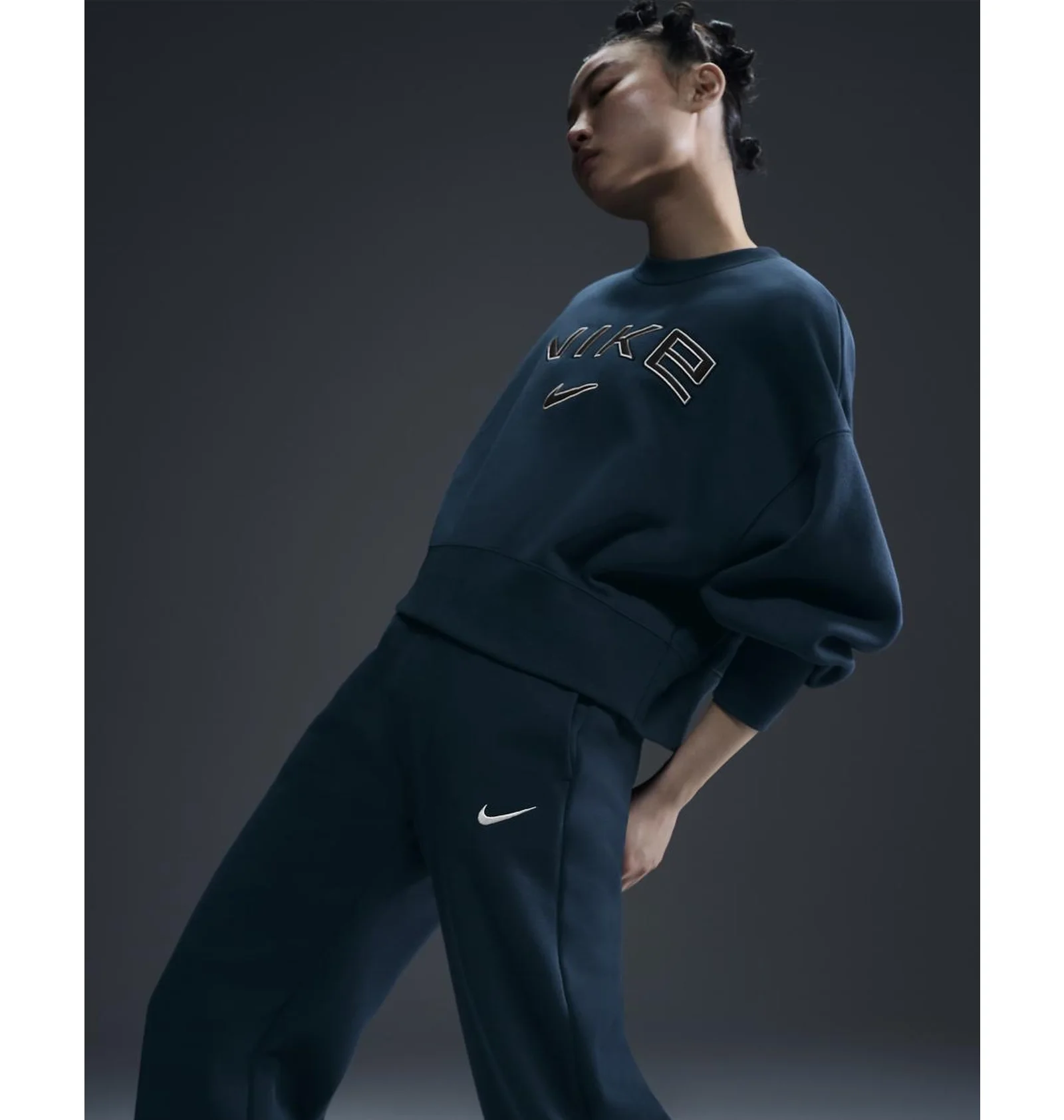 ᐉ Світшот жіночий Nike Sportswear Phoenix Fleece Blue FV7674-478