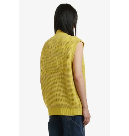 Жилетка жіноча Cav Empt Rib Ziggurat Yellow CES23KN03