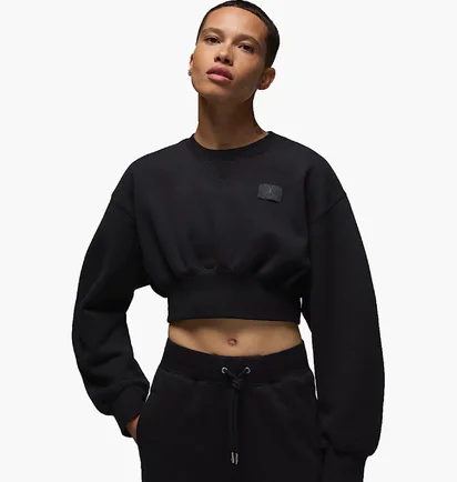 Свитшот женский Air Jordan Flight Fleece Black FV7152-010