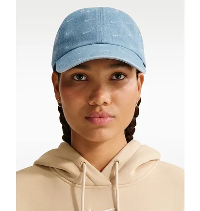 Кепка унисекс Nike Unstructured Denim Blue HQ0360-429