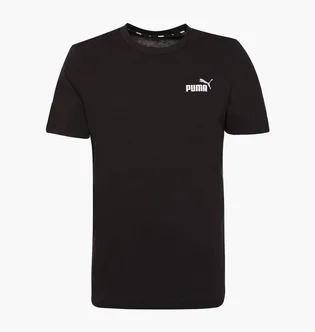 Худи мужское Puma T-Shirt Ess+ 2 Col Small Logo Black 67447061