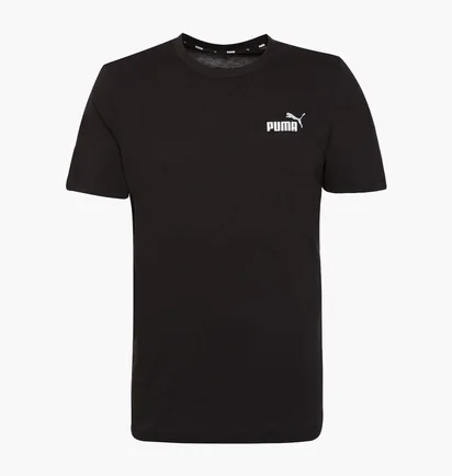 Худи мужское Puma T-Shirt Ess+ 2 Col Small Logo Black 67447061