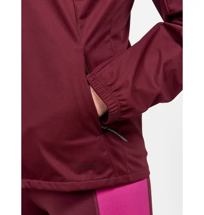Куртка жіноча Craft Adv Essence Hydro Bordo 1912465-492000