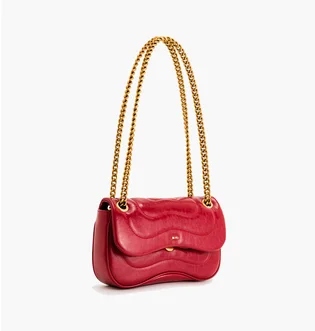 Сумка женская JW PEI Tina Quilted Chain Crossbody Red 1C79-4