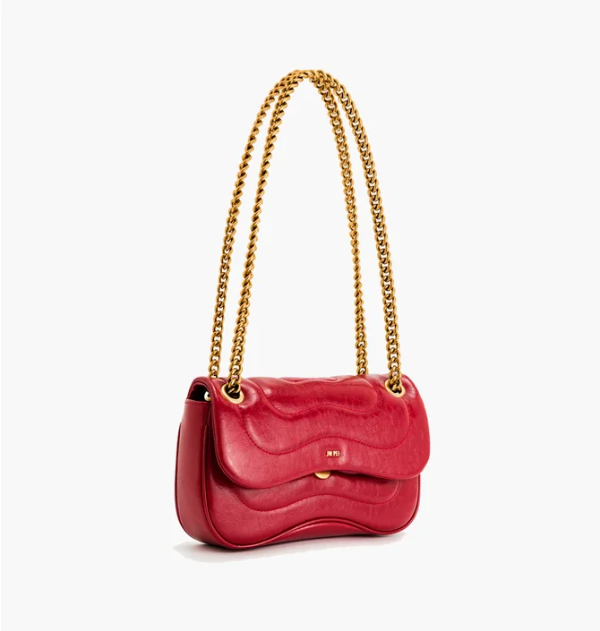 Сумка жіноча JW PEI Tina Quilted Chain Crossbody Red 1C79-4