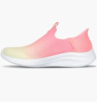 Кроссовки женские Skechers Ultra Flex 3.0 Pink/Yellow 150183-NPYL