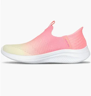 Кроссовки женские Skechers Ultra Flex 3.0 Pink/Yellow 150183-NPYL
