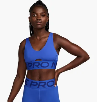 Топ жіночий Nike Pro Indy Plunge Blue HF7324-405