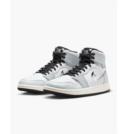 Кроссовки женские Air Jordan Air 1 Zoom Air Cmft 2 Shoes White/Grey FJ4652-100