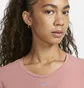 Футболка женская Nike Dri-Fit Uv One Luxe Standard Fit Short-Sleeve Top Peach DD0618-618