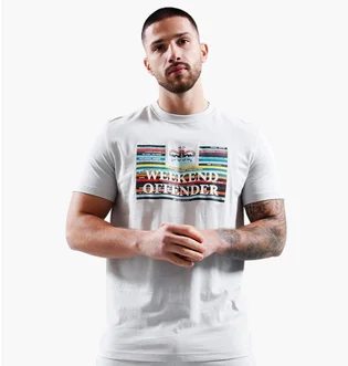 Футболка мужская Weekend Offender Spines Graphic White WOSPT2009-WHITE