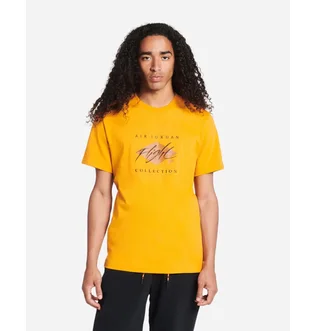 Футболка мужская Air Jordan Mj Flight Essential Short Sleeve Crew Tee Yellow Dh8970-738
