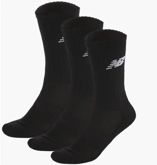 Носки унисекс New Balance Response Perf Crew Black (3 пары) LAS16463BK