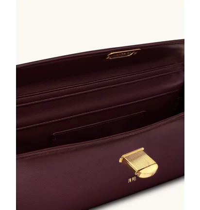 Сумка жіноча JW PEI Bria Structured Top Handle Bag Bordo BB2025BG116822JWP