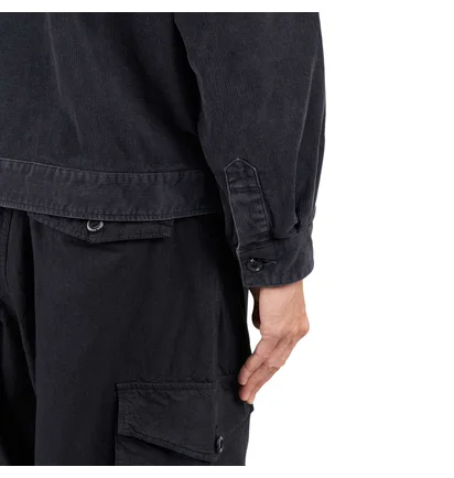 Куртка чоловіча Neighborhood Washed Corduroy Work Black 242UTNH-JKM01