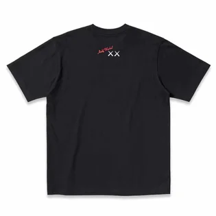 Футболка унисекс Uniqlo Kaws Warhol Black 341-476351