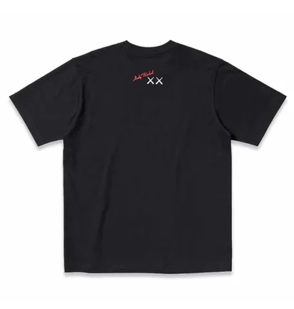 Футболка унисекс Uniqlo Kaws Warhol Black 341-476351