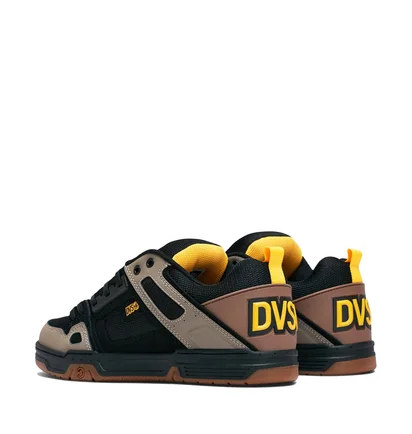 Кроссовки унисекс DVS Comanche Black/Beige DVS-A002