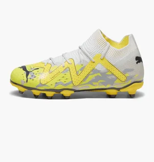 Бутсы детские Puma Future Pro White/Yellow 107383-04
