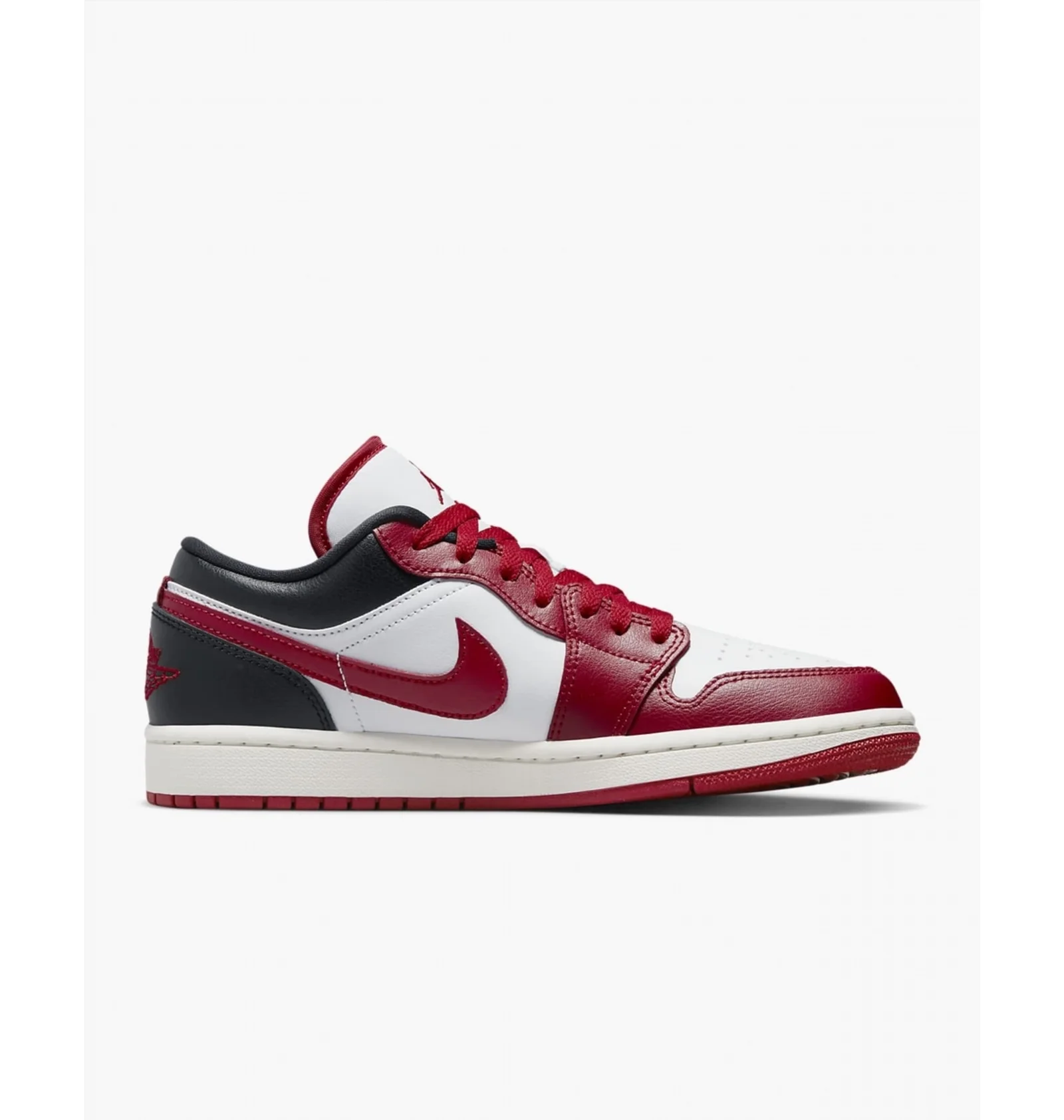ᐉ Кроссовки женские Nike Air Jordan 1 Low Red/Black Dc0774-160