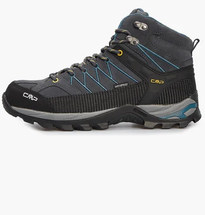 Ботинки мужские CMP Rigel Mid Trekking Shoe Wp Grey 3Q12947-65UM