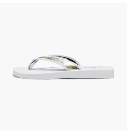 Тапочки женские Puma Sandy Flip White/Metallic 395426-01