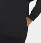 Толстовка жіноча Nike W Nsw Jrsy Os Fz Hoodie Black DM6415-010