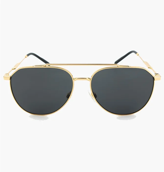 Сонцезахисні окуляри чоловічі Dolce & Gabbana Grey/Gold 2296-02-87-58