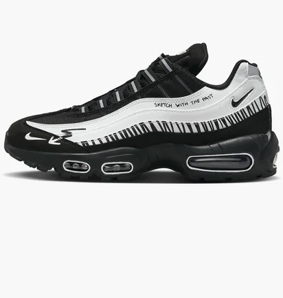 Кросівки чоловічі Nike Air Max 95 X Future Movement Black/White DX4615-100