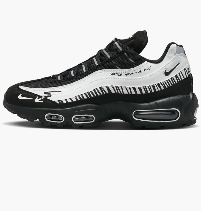 Кросівки чоловічі Nike Air Max 95 X Future Movement Black/White DX4615-100