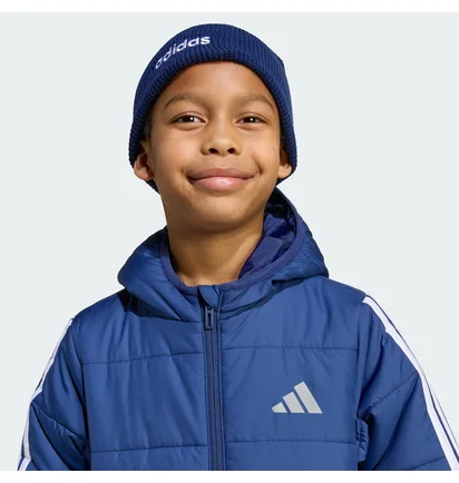Куртка детская Adidas Essentials 3-Stripes Padded Blue JL9048