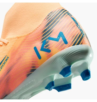 Бутси унісекс Nike Air Zoom Mercurial Superfly X Academy X Mbappe Mg Peach FQ8293-801