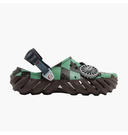 Сандали мужские CROCS Demon Slayer X Echo Clog Brown/Green 209317-2ZH