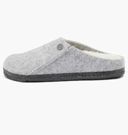 Тапочки чоловічі Birkenstock Zermatt Shearling Grey 1015092