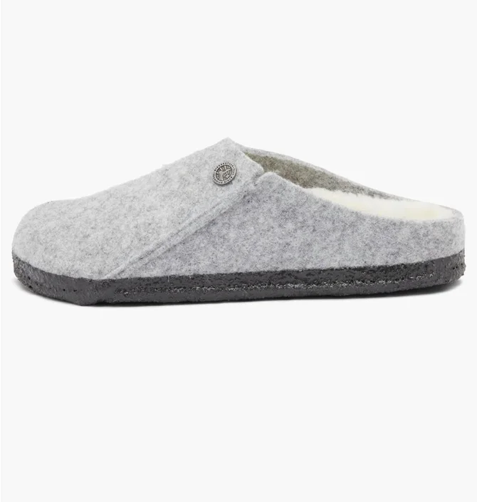 Тапочки чоловічі Birkenstock Zermatt Shearling Grey 1015092