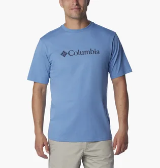 Футболка мужская Columbia Csc Basic Logo Short Sleeve Blue 1680051CLB-481
