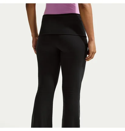Штани жіночі Nike Sportswear Chill Knit Mid-Rise Tight Ribbed Black IF0240-010