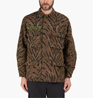 Куртка унісекс Pleasures Jungle Jacket Brown P21F028-BROWN