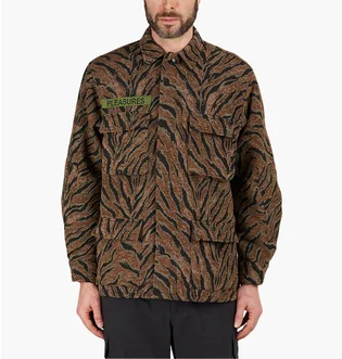 Куртка унісекс Pleasures Jungle Jacket Brown P21F028-BROWN