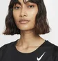 Футболка женская Nike Dri-Fit Race Czarna Black DD5927-010