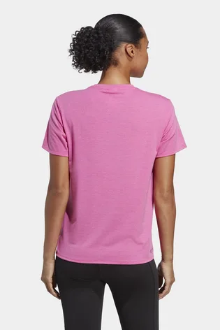 Футболка женская Adidas Train Icons 3-Stripes Pink HS2356