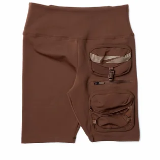 Шорты женские Nike X Cact.Us Corp Shorts Brown DM1291-212